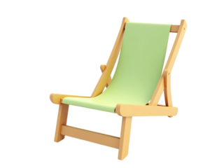minimalist beach chair icon, isolated on white background,holiday,illustration,sit