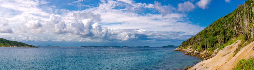 View of Prainha in Arraial do Cabo, municipality in the Lagos Region - Rio de Janeiro
