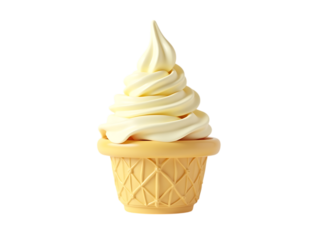 minimalist ice cream icon, isolated on white background,