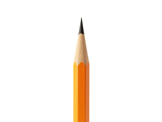 wooden pencil with the pointed tip facing up, white background,
crayon,yellow,object