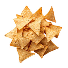Crispy Triangular Tortilla Chips, Spicy Seasoning, Mexican Snack