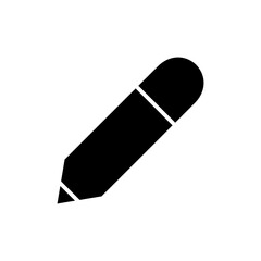 Pencil icon symbol for apps and websites. pen sign and symbol. edit icon vector