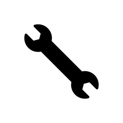 Wrench icon symbol for apps and websites. repair icon. tools sign and symbol