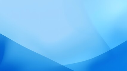 Obraz premium Modern Abstract Blue Background with Intersecting Smooth Lines and Light Gradients