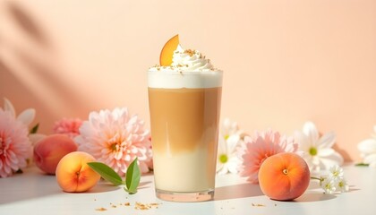Peach Milkshake