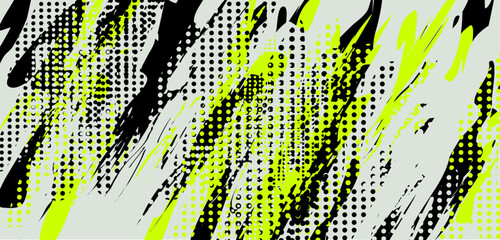 Abstract neon and halftone background texture - excellent for creative presentations