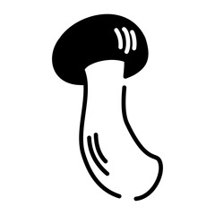 matsutake mushroom icon	