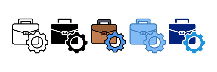 Work Experiences Icon Element For Design
