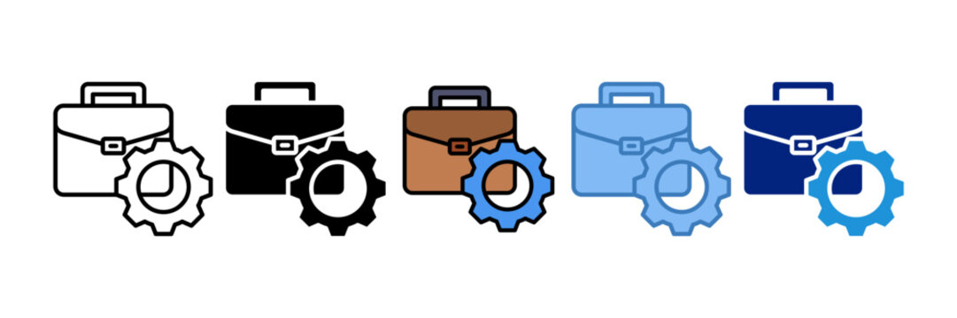Work Experiences Icon Element For Design