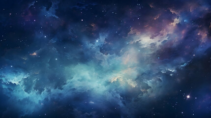 Obraz premium space background with stars
