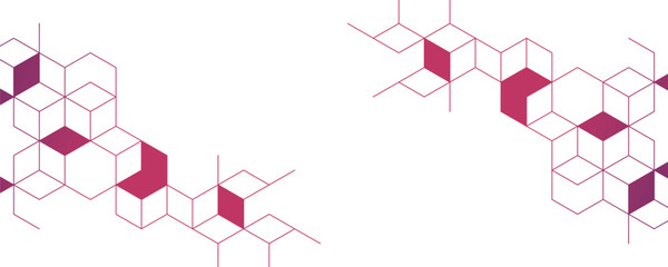 Graphic design element and abstract geometric background.	