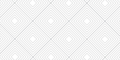 Seamless gray diamond pattern of straight lines for making fabric and wallpaper. Geometric shapes in fashionable retro style for room decoration, trendy notebook cover.