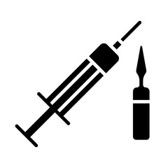 Syringe icon Design