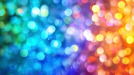 Obraz premium Abstract bokeh background of vibrant colors