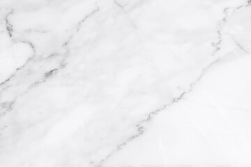 White marble texture with natural pattern for background or design art work