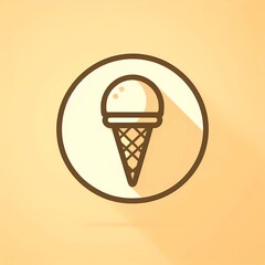 ice cream vector illustration
