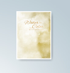 Cards with watercolor background. Design for your cover, date, postcard, banner, logo.