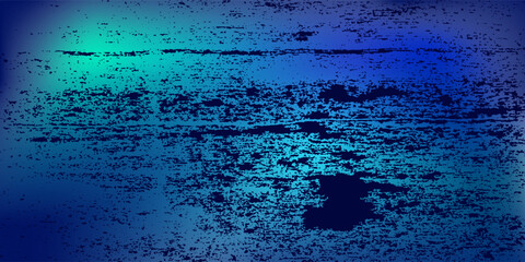 Blue-green gradient background, grunge, abstract background pattern, vector design in eps 10.