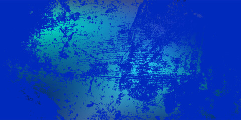 Fototapeta premium Blue-green gradient background, grunge, abstract background pattern, vector design in eps 10.