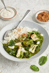 Paneer Spinat