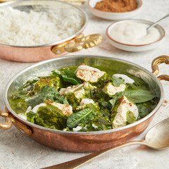 Paneer Spinat