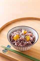 栗赤飯