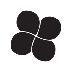 modern flower icons in flat design, isolated on a clean background. Includes a variety of stylish floral symbols perfect for use in stickers, labels, tags, and logos.