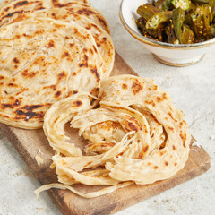 Malabar Paratha Fladenbrot