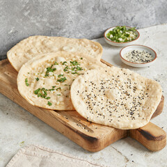 Naan Knoblauch Koriander