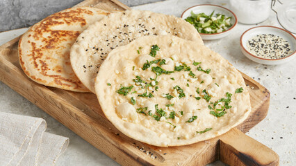 Naan Knoblauch Koriander