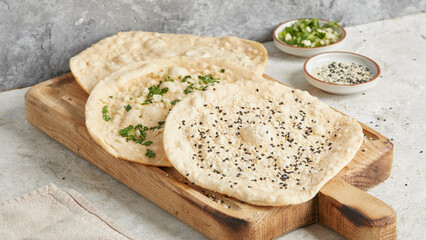 Naan Knoblauch Koriander