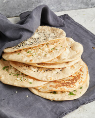 Naan Knoblauch Koriander