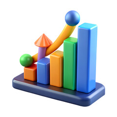 Corporate profit growth tracking business revenue increase Vector illustration