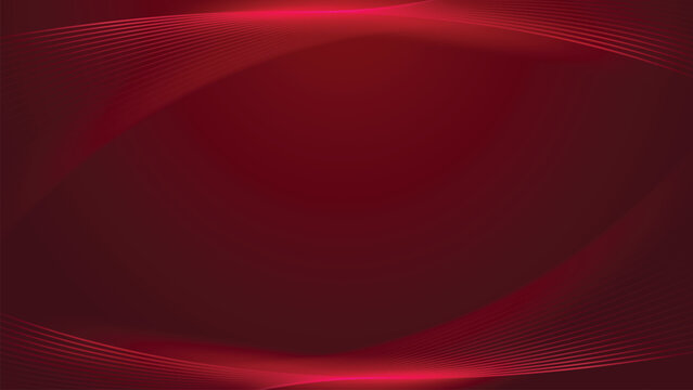 Abstract Dark Red And Crimson Swirling Dotted Lines Background