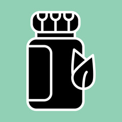 Nutritional Supplement icon Design