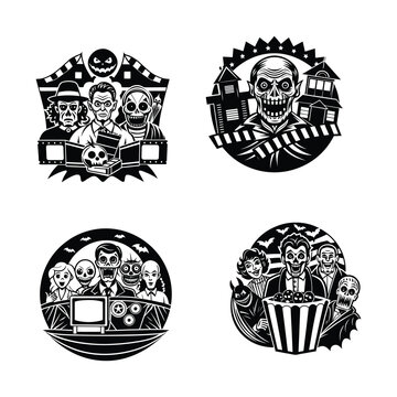 halloween Horror Movie Marathons  svg