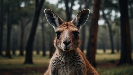 kangaroo in the grass