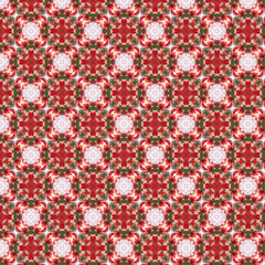 red mixed green seamless watercolor geometry pattern for unique and elegant fabric printing purposes also abstract