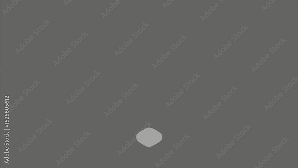 Aufkleber modern abstract design with a single geometric element in grayscale on a white background