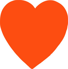 heart icon logo red shape love romantic