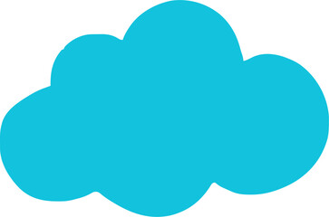  Light Blue Cloud Clipart Graphic