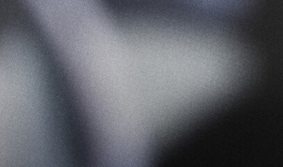 Grainy black white gray noise texture background, monochrome gradient banner poster header design