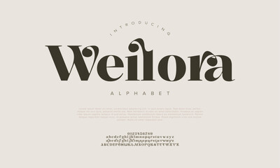 Bold and artistic serif font perfect for luxury branding and standout titles