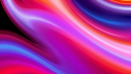 Obraz premium Abstract vibrant swirls of pink purple and blue