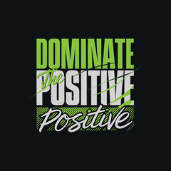 Fitness motivational typography vector t-shirt design print