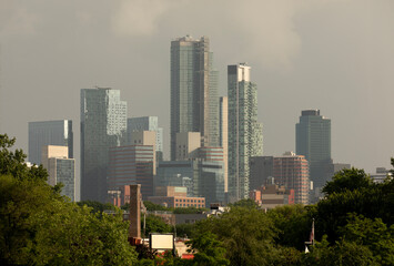 High rise developments in Long Island City Queens