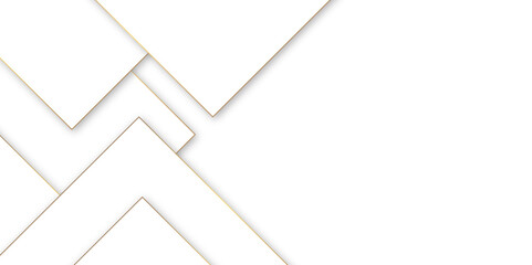 Abstract Minimal Geometric background with triangular bright light with soft shadows as pattern. White minimal line design. baseness technology and communication concept Decoration arrow design.	
