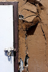 old wall with a window