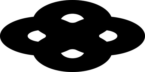 Y2K Brutalist Shapes Element