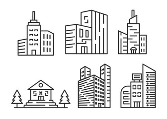 Architecture building element isolated symbol